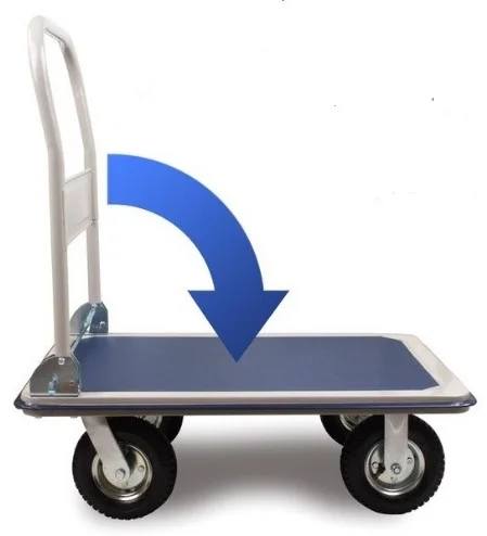 DKP100103 Plattformwagen mit  Klappschiebebügel
