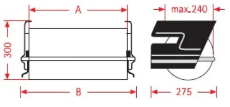 DKP136030 Tisch/Untertischgerät