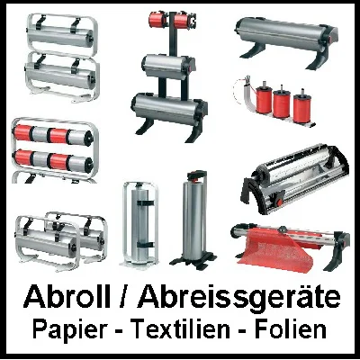 Abroll- und Abreissgeräte