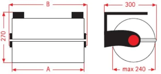 DKP143030 Untertischgerät